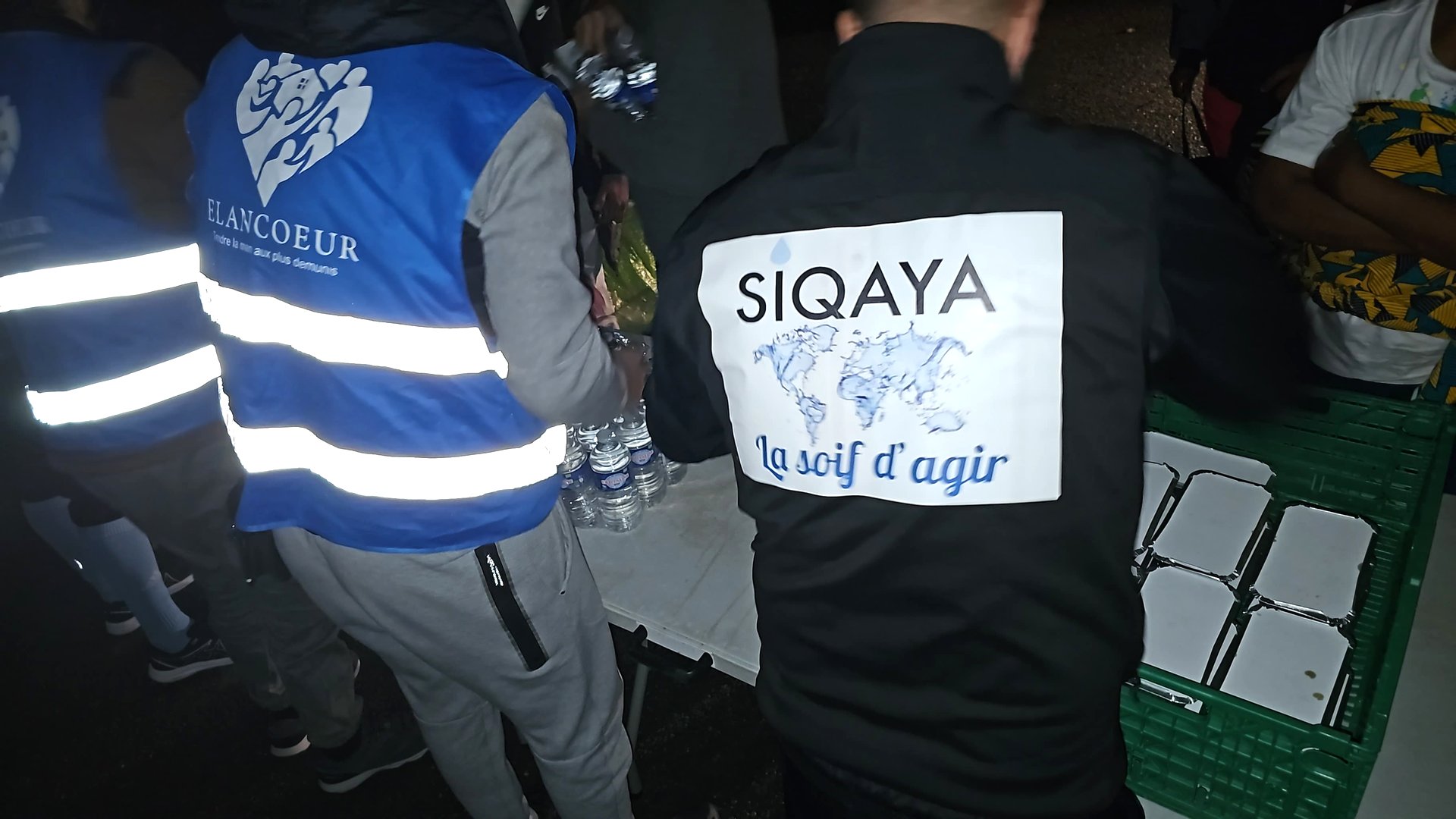 Distribution de repas — Solidarité alimentaire en France